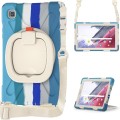 Shockproof Pancerne Etui z Paskiem do Samsung Galaxy Tab A7 Lite 8.7 2021 kolorowe