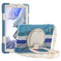 Shockproof Pancerne Etui z Paskiem do Samsung Galaxy Tab A7 Lite 8.7 2021 kolorowe