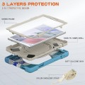 Shockproof Pancerne Etui z Paskiem do Samsung Galaxy Tab A7 Lite 8.7 2021 kolorowe