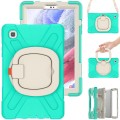 Shockproof Pancerne Etui z Paskiem do Samsung Galaxy Tab A7 Lite 8.7 2021 miętowe