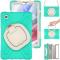 Shockproof Pancerne Etui z Paskiem do Samsung Galaxy Tab A7 Lite 8.7 2021 miętowe