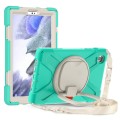 Shockproof Pancerne Etui z Paskiem do Samsung Galaxy Tab A7 Lite 8.7 2021 miętowe