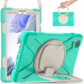 Shockproof Pancerne Etui z Paskiem do Samsung Galaxy Tab A7 Lite 8.7 2021 miętowe