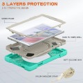 Shockproof Pancerne Etui z Paskiem do Samsung Galaxy Tab A7 Lite 8.7 2021 miętowe
