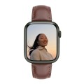 Skórzany Pasek QIALINO do Apple Watch 38mm/40mm/41mm brązowy