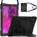 Shockproof Pancerne Etui z Paskiem, Uchwytem do Lenovo Tab M10 Plus 10.3 czarne