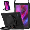 Shockproof Pancerne Etui z Paskiem, Uchwytem do Lenovo Tab M10 Plus 10.3 czarne