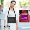 Shockproof Pancerne Etui z Paskiem, Uchwytem do Lenovo Tab M10 Plus 10.3 czarne
