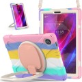 Shockproof Pancerne Etui z Paskiem, Uchwytem do Lenovo Tab M10 Plus 10.3 kolorowe