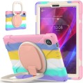 Shockproof Pancerne Etui z Paskiem, Uchwytem do Lenovo Tab M10 Plus 10.3 kolorowe