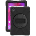Shockproof Pancerne Etui z Paskiem, Uchwytem do Lenovo Tab M10 Plus 10.3 czarne