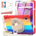 Shockproof Pancerne Etui z Paskiem, Uchwytem do Lenovo Tab M10 Plus 10.3 kolorowe