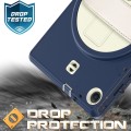 Shockproof Pancerne Etui z Paskiem, Uchwytem do Lenovo Tab M10 Plus 10.3 granatowe