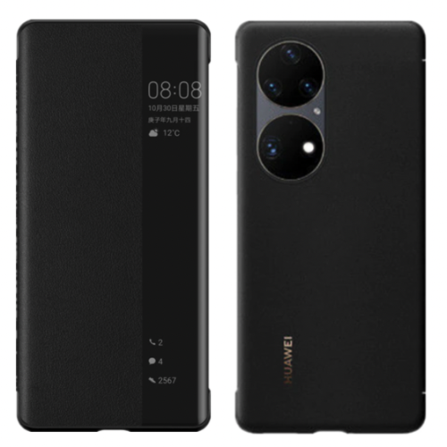Oryginalne Etui Pokrowiec Smart Cover Huawei P50 Pro czarny