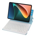 Niebieskie Magnetyczne Etui Klawiatura do Xiaomi Pad 5, Xiaomi Pad 5 Pro