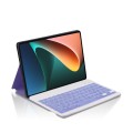 Fioletowe Magnetyczne Etui Klawiatura do Xiaomi Pad 5, Xiaomi Pad 5 Pro