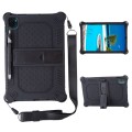 Shockproof Pancerne Etui z Paskiem do Xiaomi Pad 5 / Pad 5 Pro czarne