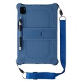 Shockproof Pancerne Etui z Paskiem do Xiaomi Pad 5 / Pad 5 Pro granatowe
