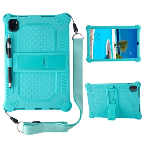 Shockproof Pancerne Etui z Paskiem do Xiaomi Pad 5 / Pad 5 Pro zielone
