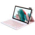 Różowe Etui Klawiatura Samsung Galaxy Tab A8 10.5 2021