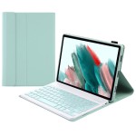 Miętowe Etui Klawiatura Samsung Galaxy Tab A8 10.5 2021