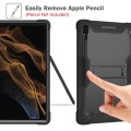 Shockproof Pancerne Etui Obudowa do Samsung Galaxy Tab S8 Ultra czarne