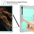 Shockproof Pancerne Etui Obudowa do Samsung Galaxy Tab S8 Ultra zielone