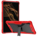 Shockproof Pancerne Etui Obudowa do Samsung Galaxy Tab S8 Ultra czerwone