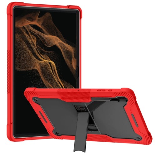 Shockproof Pancerne Etui Obudowa do Samsung Galaxy Tab S8 Ultra czerwone