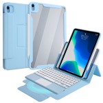 Niebieskie Etui Obudowa Klawiatura do iPad Air 10.9  2022/2020