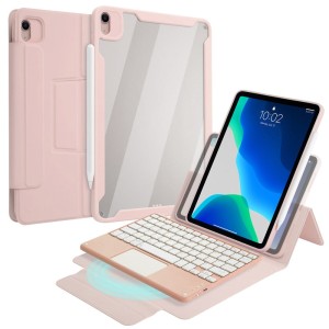 Różowe Etui Obudowa Klawiatura do iPad Air 10.9  2022/2020