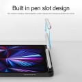 JIUYU Zielone Etui Podświetlana Klawiatura do iPad Pro 11 2021/2020 /2018 Blackish Green