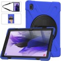 Shockproof Pancerne Etui Obudowa z Paskiem do Samsung Galaxy Tab S7 FE 5G / Plus granatowe