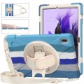 Shockproof Pancerne Etui Obudowa z Paskiem do Samsung Galaxy Tab S7 FE 5G / Plus kolorowe