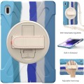 Shockproof Pancerne Etui Obudowa z Paskiem do Samsung Galaxy Tab S7 FE 5G / Plus kolorowe