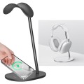 Benks Stojak ze Stali Nierdzewnej z Ładowarką Wireless na Biurko do Airpods Max