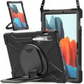 Shockproof Pancerne Etui z Paskiem do Samsung Galaxy Tab S8 11 / Tab S8 5G czarne