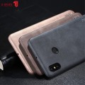X-LEVEL Skórzane Matowe Etui Plecki do Xiaomi Mi 8 Mi8