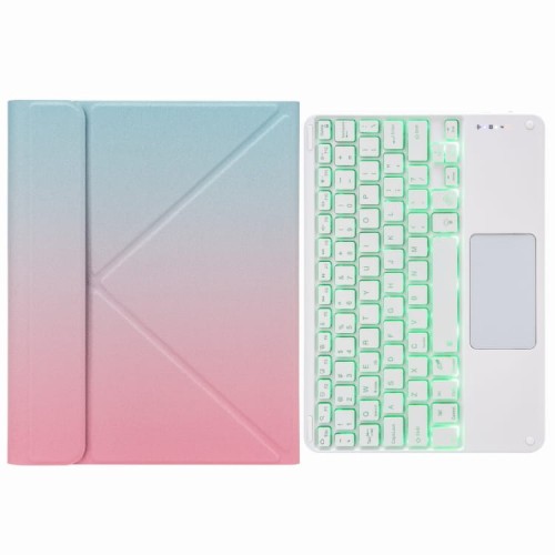 Etui Klawiatura Podświetlana z Touchpad do iPad 7/8/9 10.2