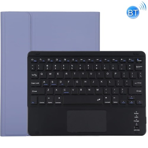 Fioletowe Etui Klawiatura z Touchpad do iPad Air 2020 / iPad Air 2022