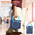 Shockproof Pancerne Etui z Paskiem do iPad Air 10.9 2020/2022 granatowo-niebieskie
