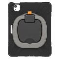 Shockproof Pancerne Etui z Paskiem do iPad Air 10.9 2020/2022 czarno-szare