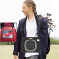 Shockproof Pancerne Etui z Paskiem do iPad Air 10.9 2020/2022 czarno-szare