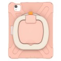 Shockproof Pancerne Etui z Paskiem do iPad Air 10.9 2020/2022 różowe