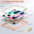 Shockproof Pancerne Etui z Paskiem do iPad Air 10.9 2020/2022 różowe