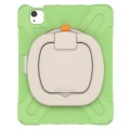 Shockproof Pancerne Etui z Paskiem do iPad Air 10.9 2020/2022 zielone/matcha green