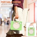 Shockproof Pancerne Etui z Paskiem do iPad Air 10.9 2020/2022 zielone/matcha green