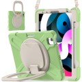Shockproof Pancerne Etui z Paskiem do iPad Air 10.9 2020/2022 zielone/matcha green