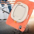 Shockproof Pancerne Etui z Paskiem do iPad Air 10.9 2020/2022 koralowe