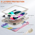 Shockproof Pancerne Etui z Paskiem do iPad Air 10.9 2020/2022 kolorowe